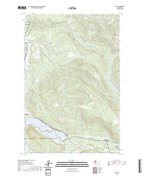Elbe topographic map thumbnail
