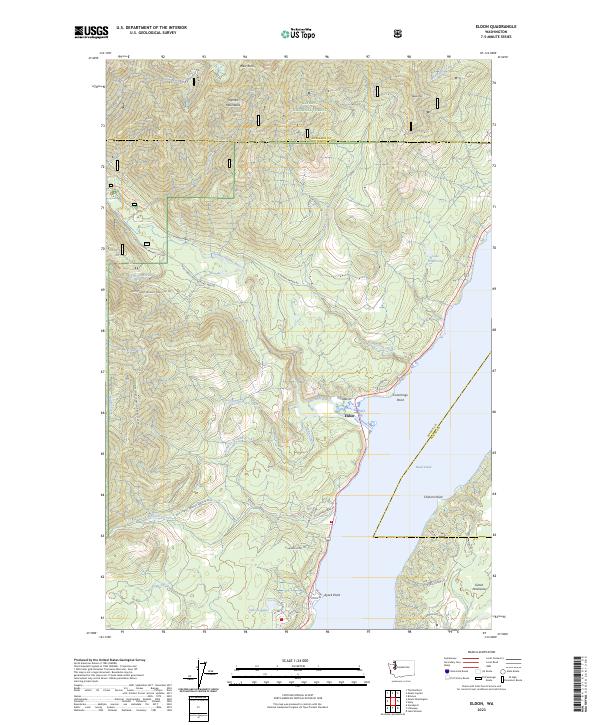 Eldon topographic map thumbnail