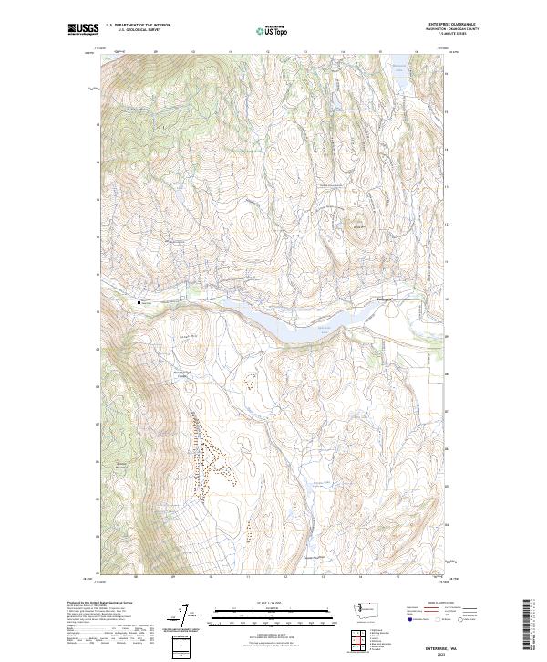 Enterprise topographic map thumbnail
