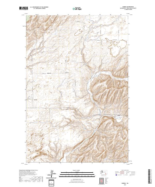 Eureka topographic map thumbnail