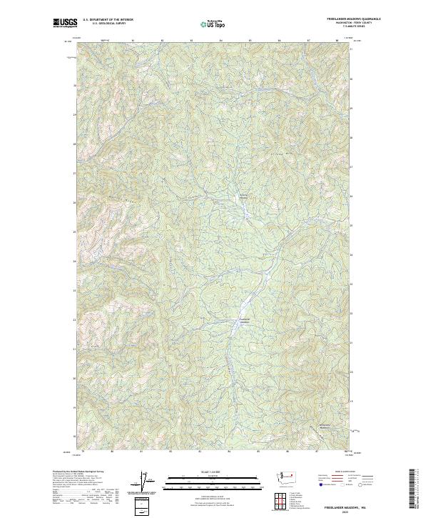 Friedlander Meadows 2023 topographic map thumbnail