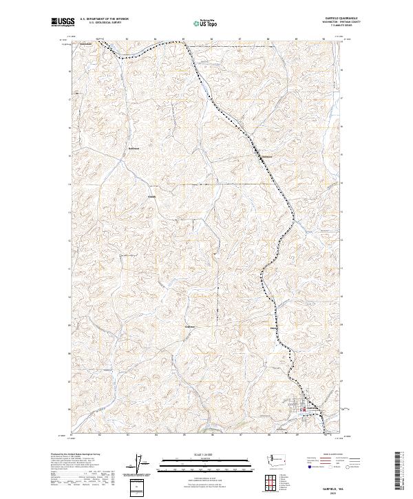 Garfield topographic map thumbnail