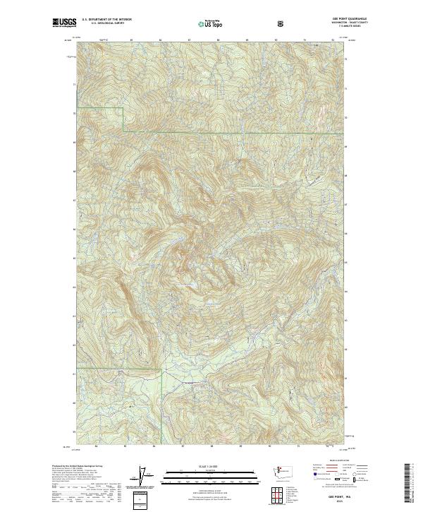 Gee Point topographic map thumbnail