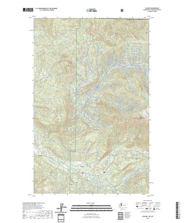 Glacier 2023 topographic map thumbnail