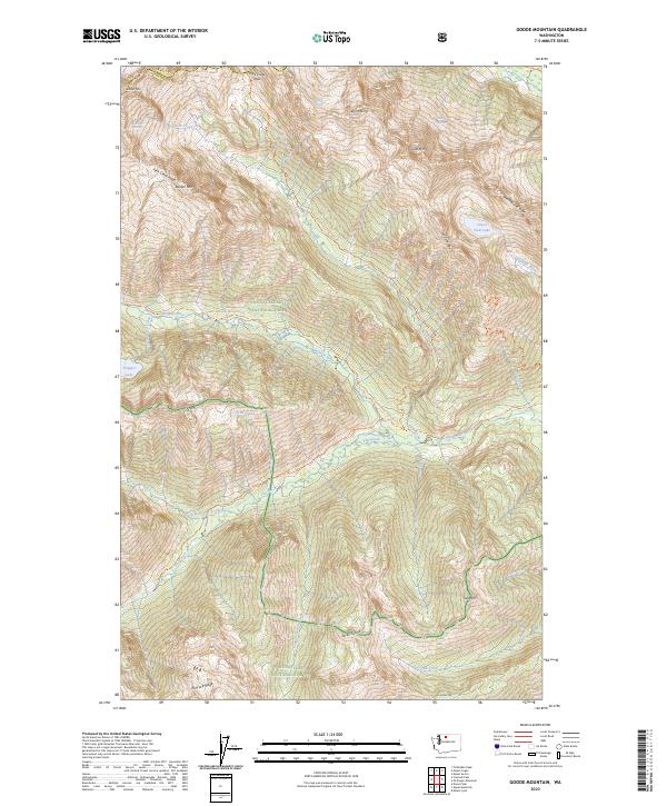 Goode Mountain 2023 topographic map thumbnail