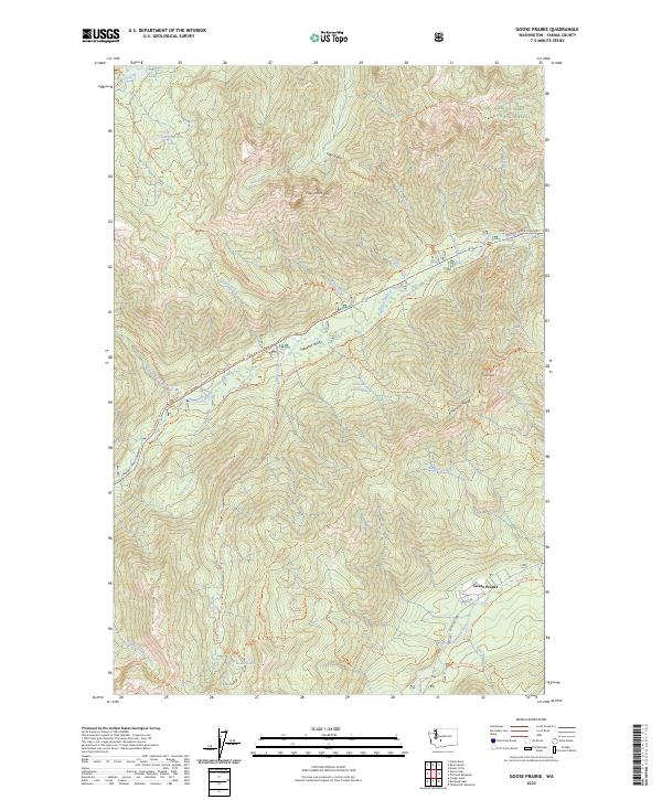 Goose Prairie 2023 topographic map thumbnail