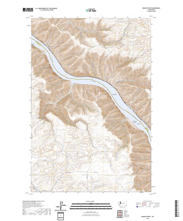 Granite Point topographic map thumbnail