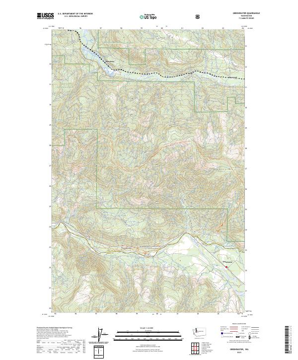Greenwater topographic map thumbnail