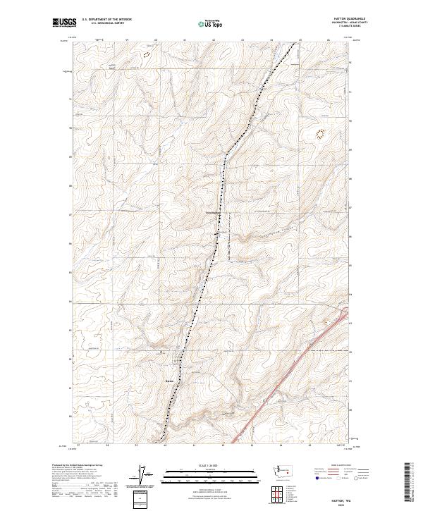 Hatton 2023 topographic map thumbnail