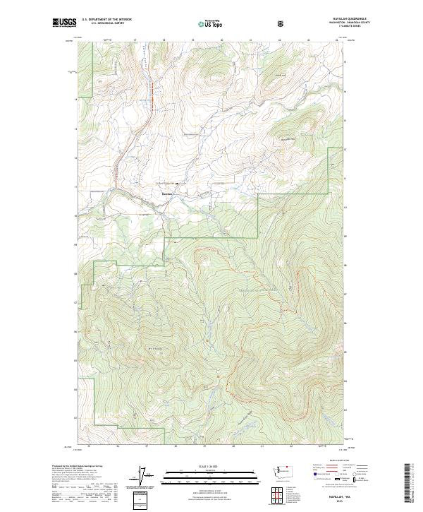 Havillah 2023 topographic map thumbnail
