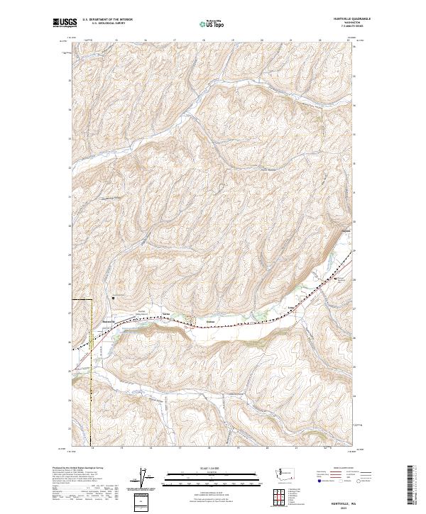 Huntsville 2023 topographic map thumbnail