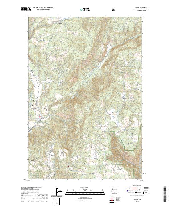 Husum 2023 topographic map thumbnail