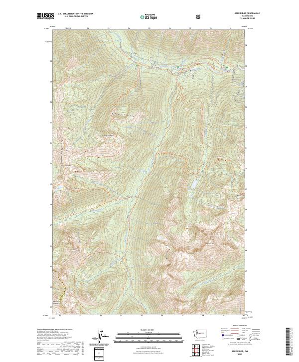 Jack Ridge 2023 topographic map thumbnail