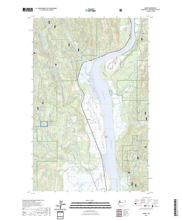 Jared 2023 topographic map thumbnail