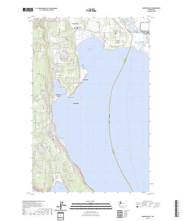 Juniper Beach 2023 topographic map thumbnail