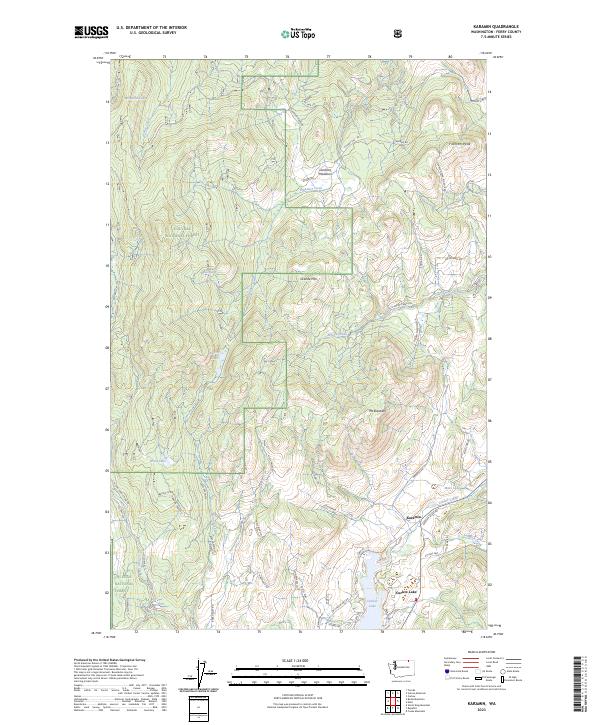 Karamin topographic map thumbnail