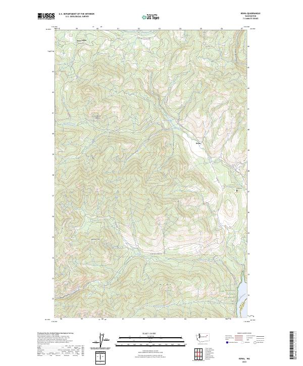 Kewa topographic map thumbnail