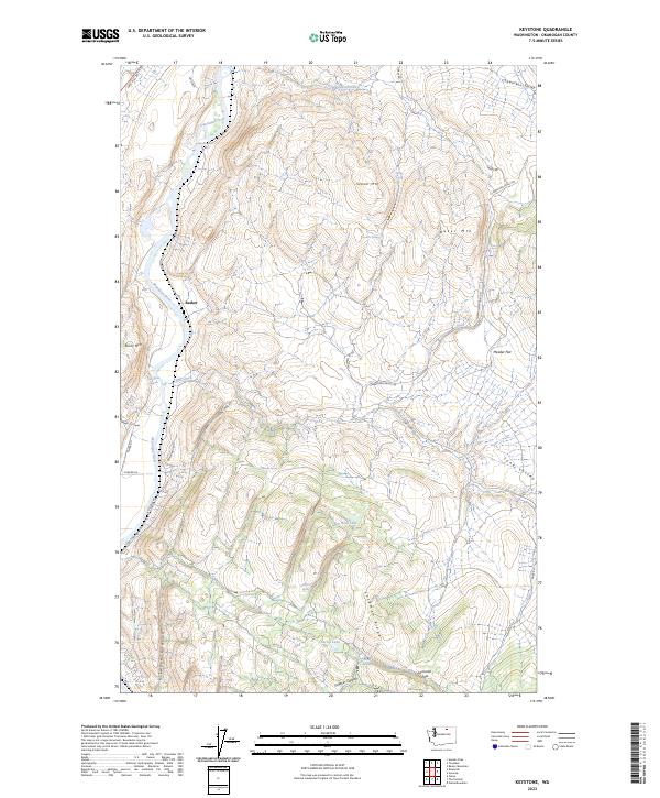 Keystone 2023 topographic map thumbnail