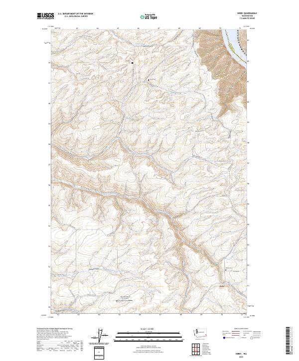 Kirby topographic map thumbnail