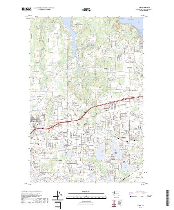Lacey 2023 topographic map thumbnail