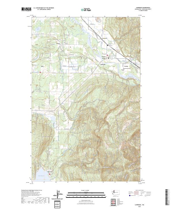 Lawrence 2023 topographic map thumbnail