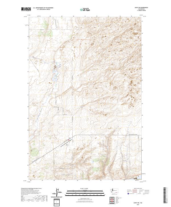 Levey SW 2023 topographic map thumbnail