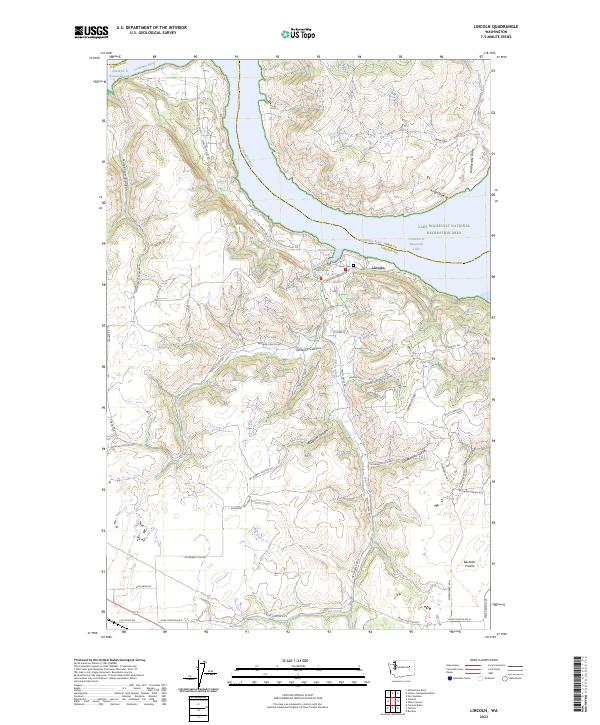 Lincoln 2023 topographic map thumbnail