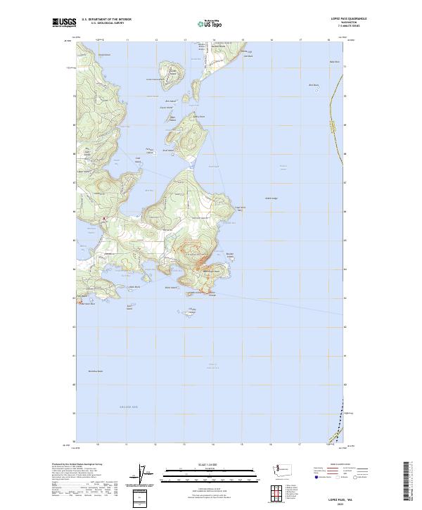 Lopez Pass 2023 topographic map thumbnail