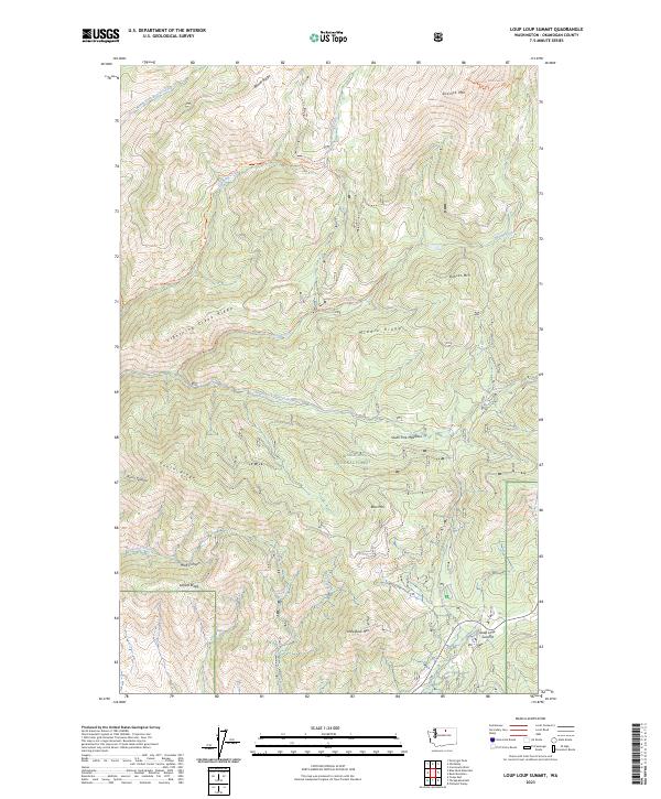 Loup Loup Summit 2023 topographic map thumbnail