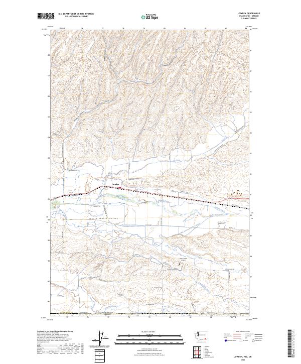 Lowden 2023 topographic map thumbnail