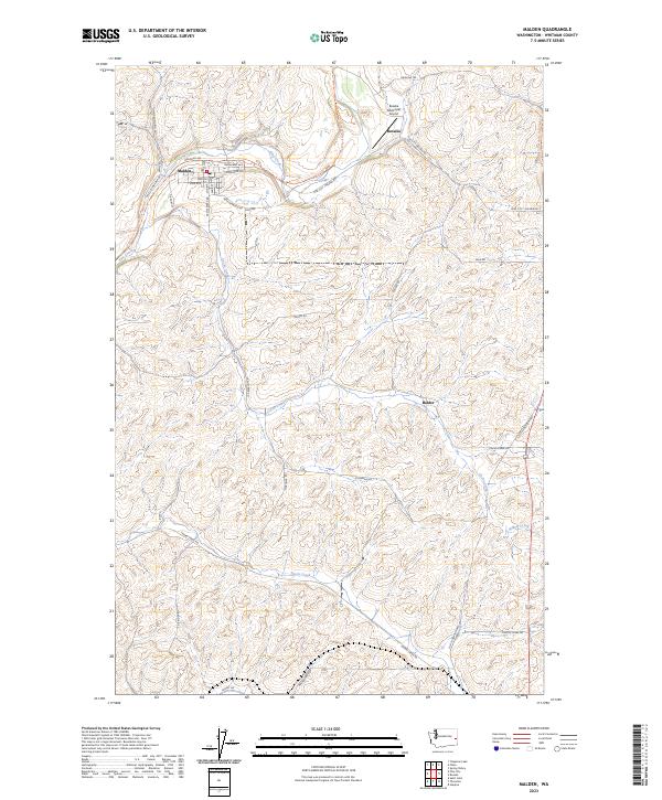 Malden 2023 topographic map thumbnail