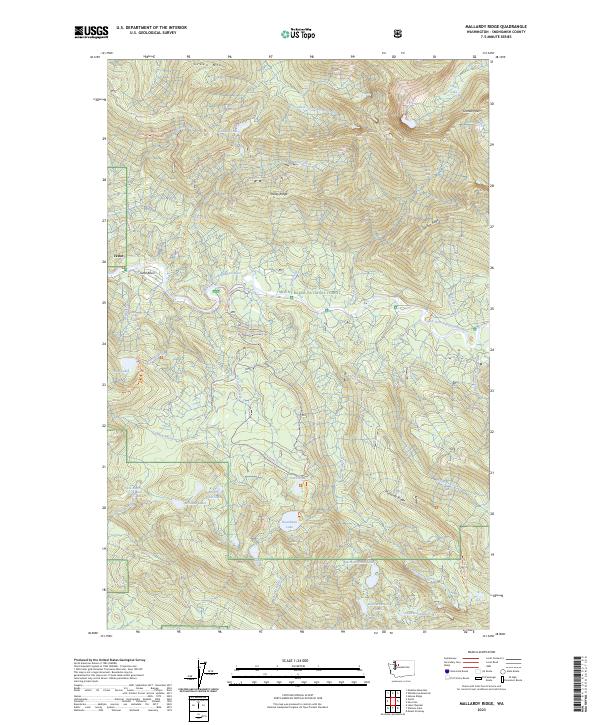 Mallardy Ridge 2023 topographic map thumbnail