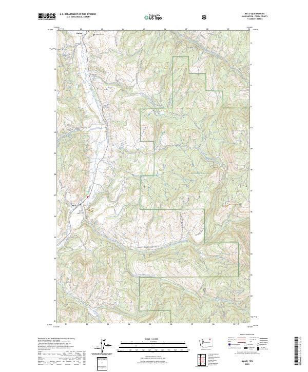 Malo 2023 topographic map thumbnail