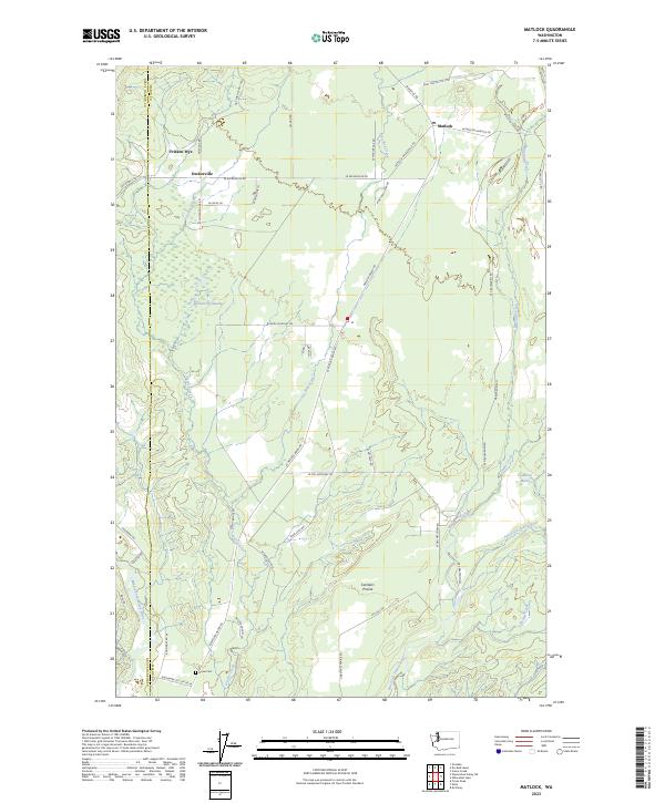 Matlock topographic map thumbnail