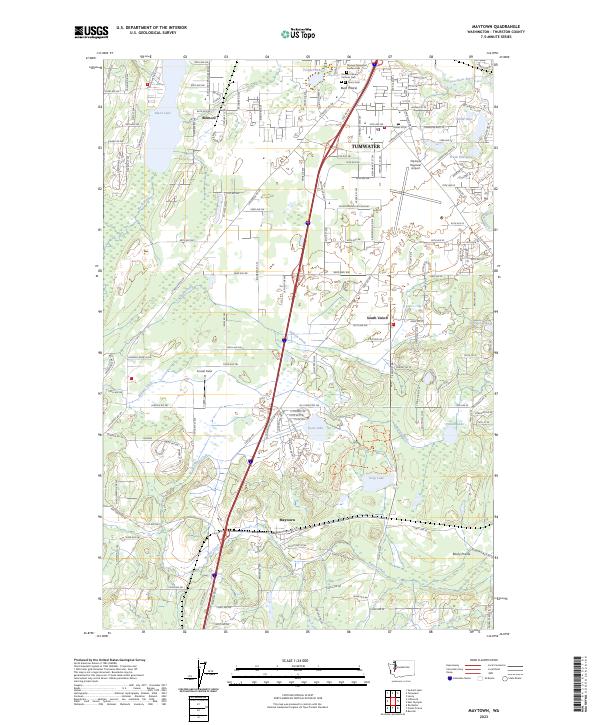 Maytown 2023 topographic map thumbnail