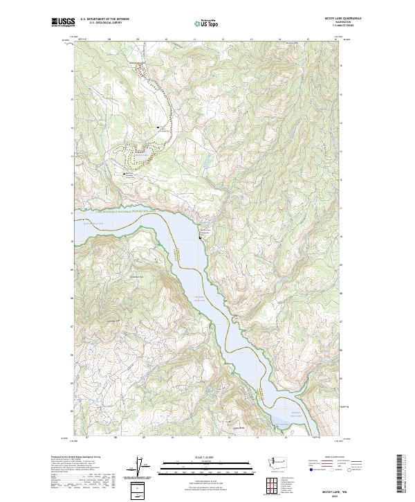 McCoy Lake topographic map thumbnail