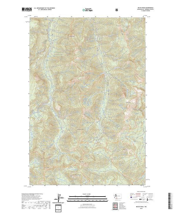 McCoy Peak 2023 topographic map thumbnail