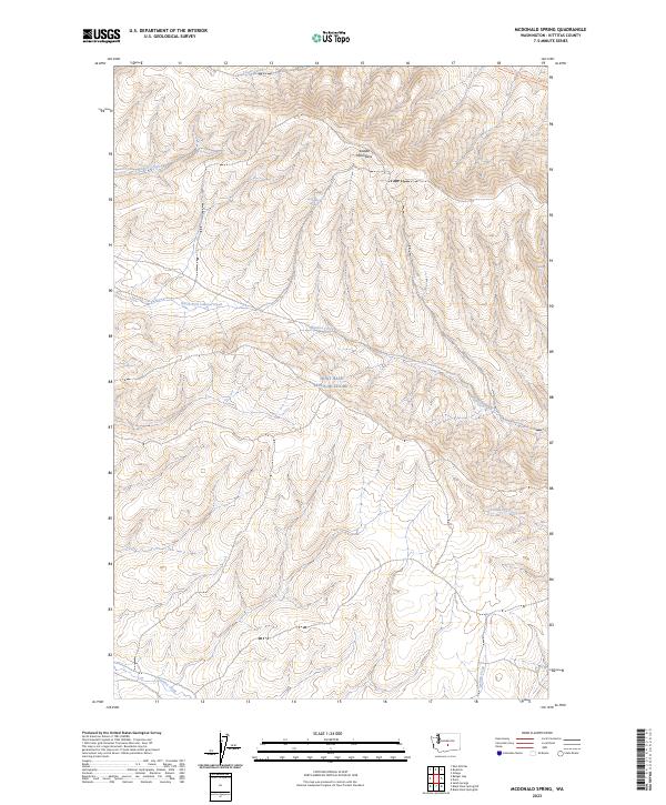 McDonald Spring 2023 topographic map thumbnail