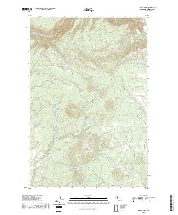 McKays Butte 2023 topographic map thumbnail