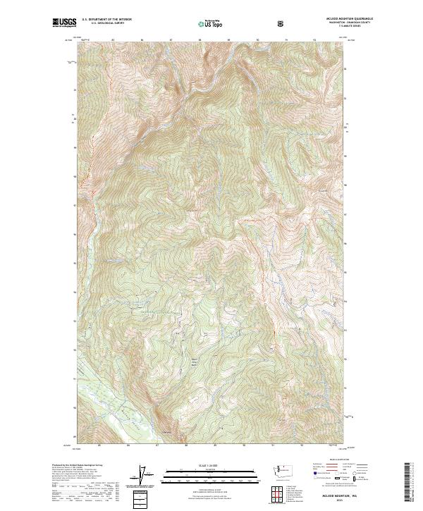 McLeod Mountain 2023 topographic map thumbnail