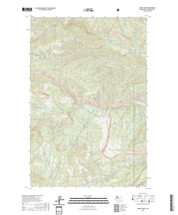 Meeks Table 2023 topographic map thumbnail