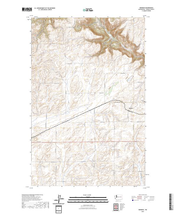 Mondovi 2023 topographic map thumbnail