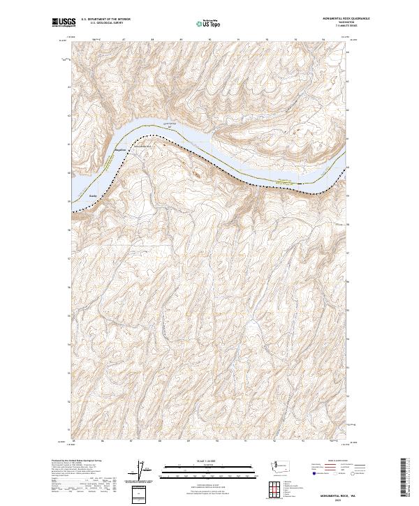 Monumental Rock 2023 topographic map thumbnail