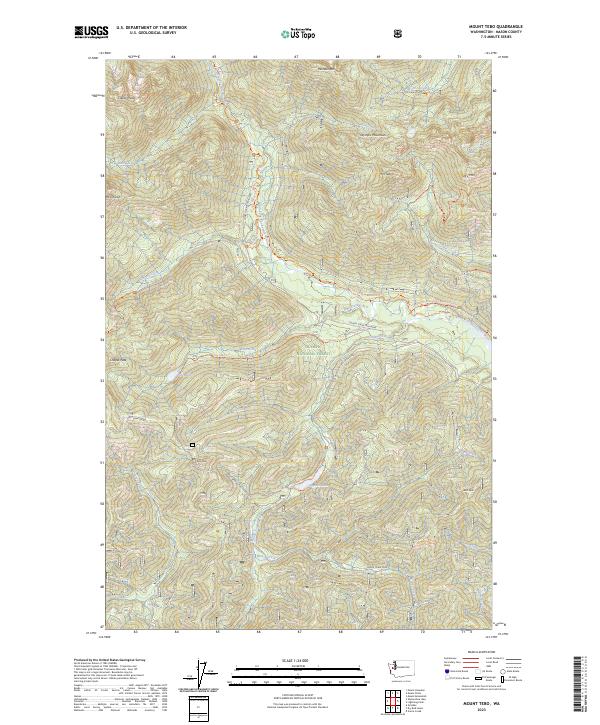 Mount Tebo topographic map thumbnail