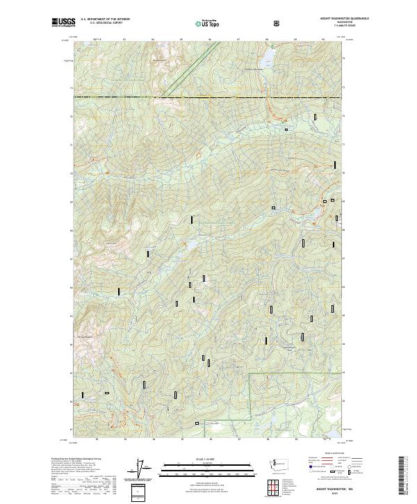 Mount Washington topographic map thumbnail