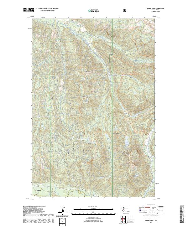 Mount Wow topographic map thumbnail