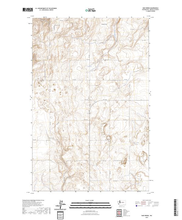Mud Spring topographic map thumbnail