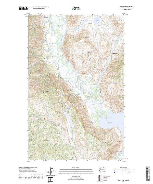 Nighthawk topographic map thumbnail