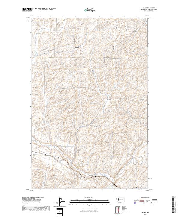 Omans topographic map thumbnail