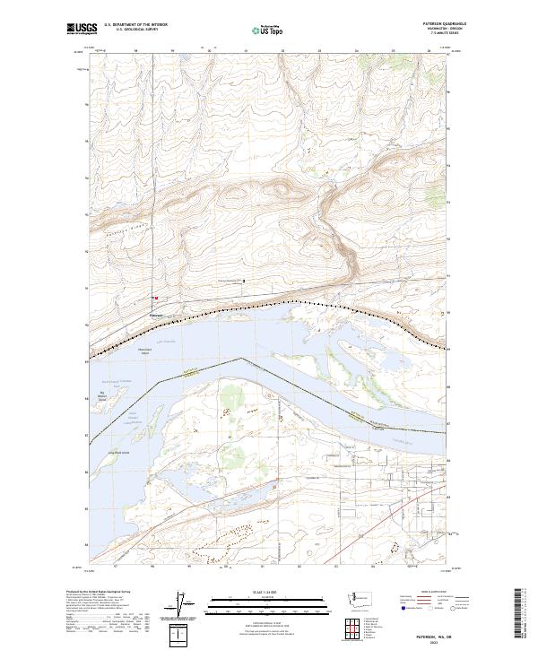 Paterson topographic map thumbnail
